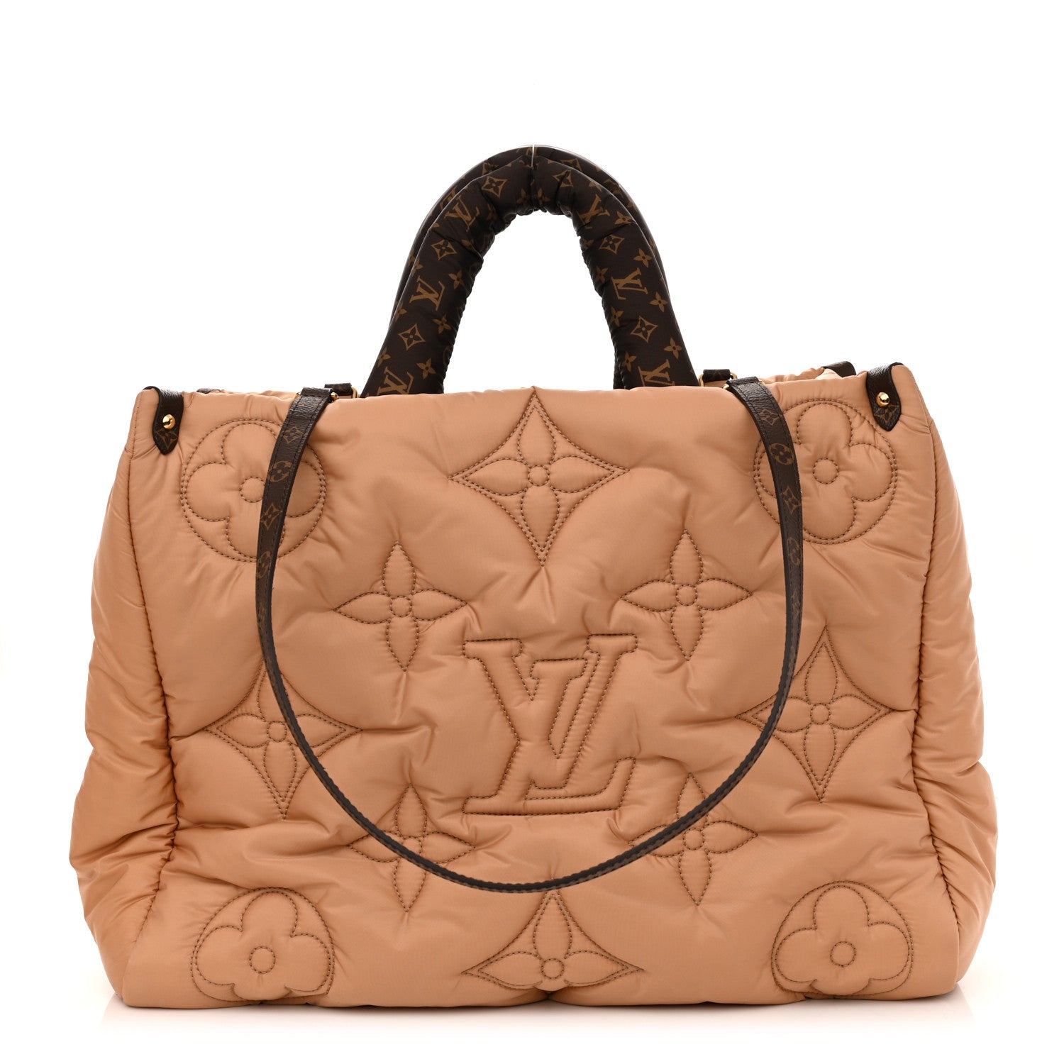 Louis Vuitton Econyl Monogram Pillow Giant Onthego GM Beige 1 of 11