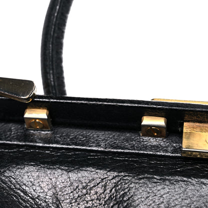 Prada Goatskin Cerniera Doctor Bag Black 21 of 42