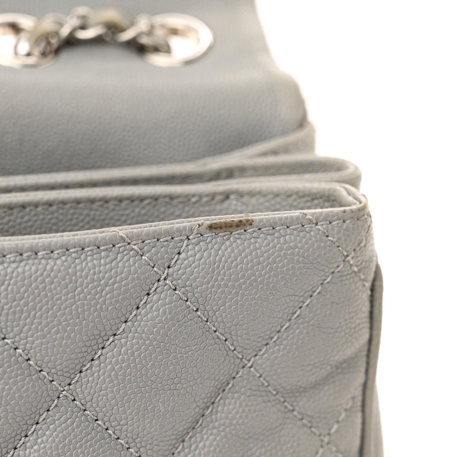 Chanel Caviar Quilted Large Urban Companion Flap Grey 12 of 16