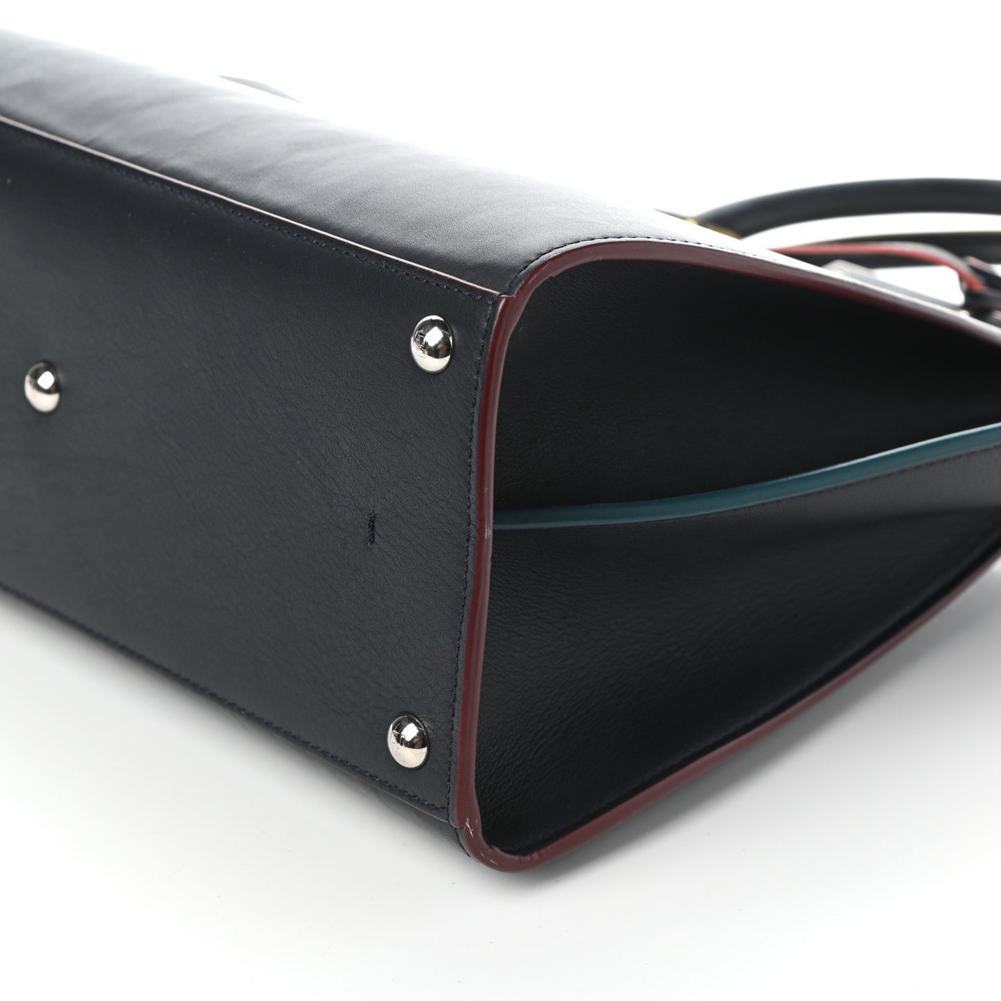 Vitello Dolce Century Petite 3Jours Tote Blue Notte