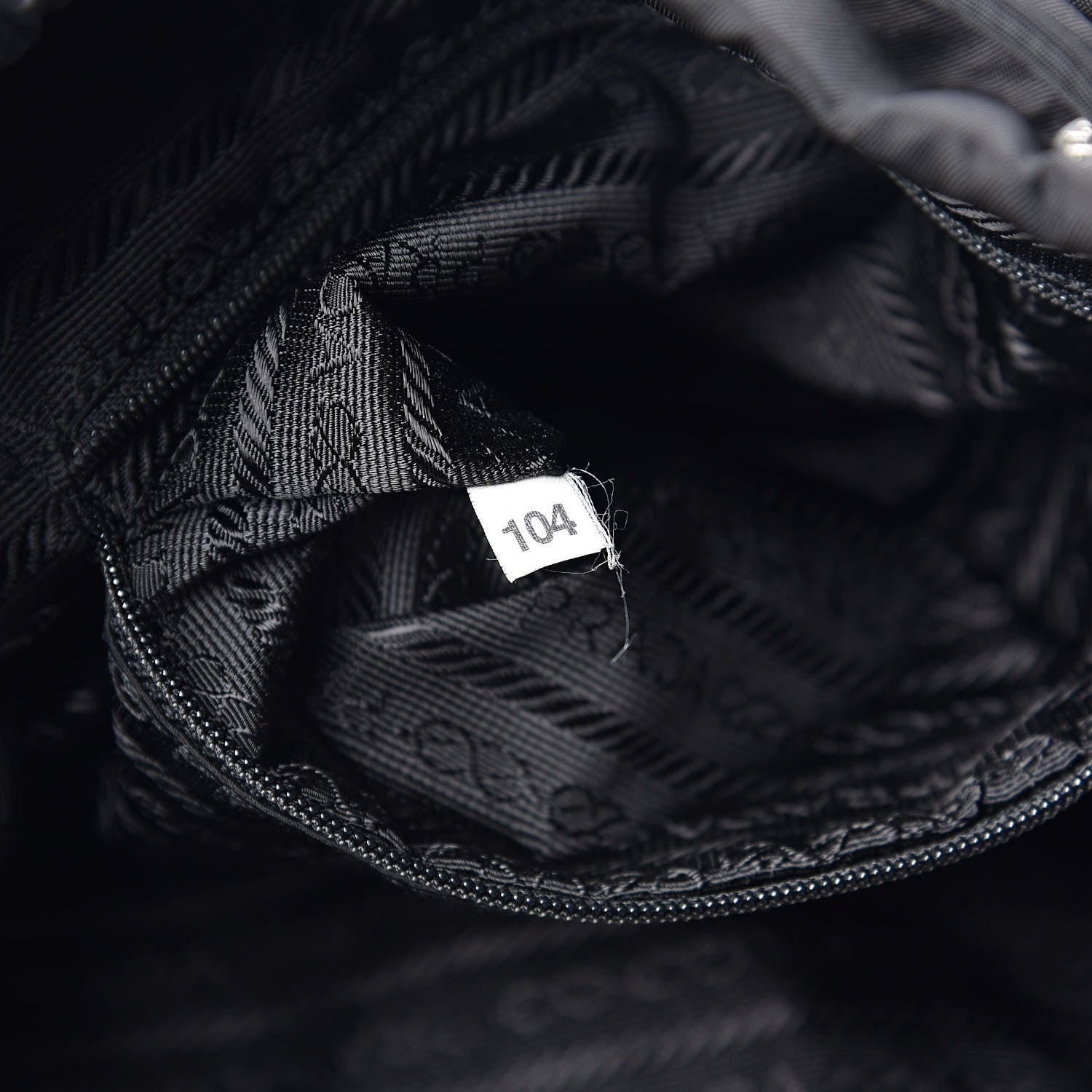 Prada Tessuto Nylon Vela Small Backpack Black 7 of 10