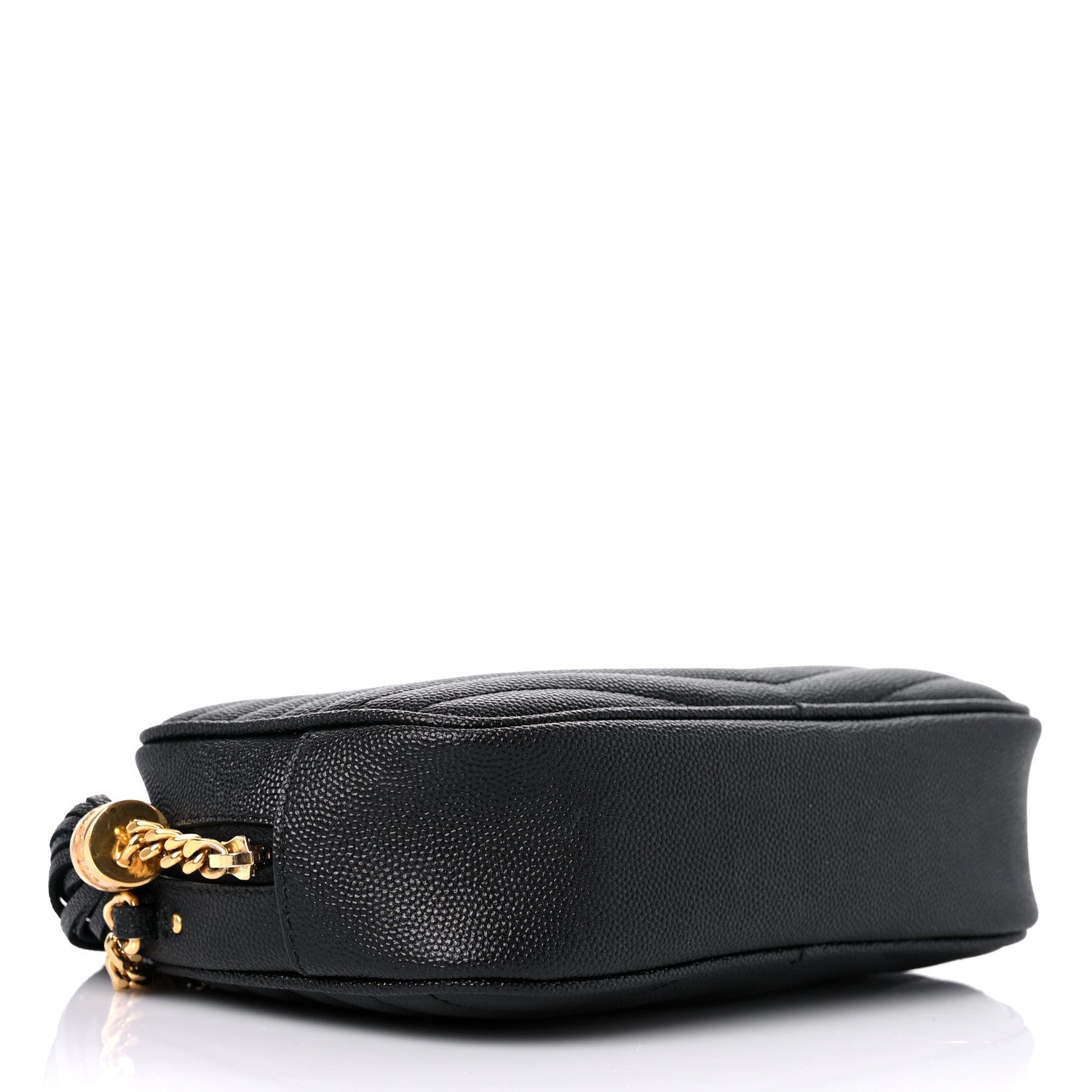 Saint Laurent Grain De Poudre Matelasse Monogram Mini Lou Camera Bag Black 3 of 18