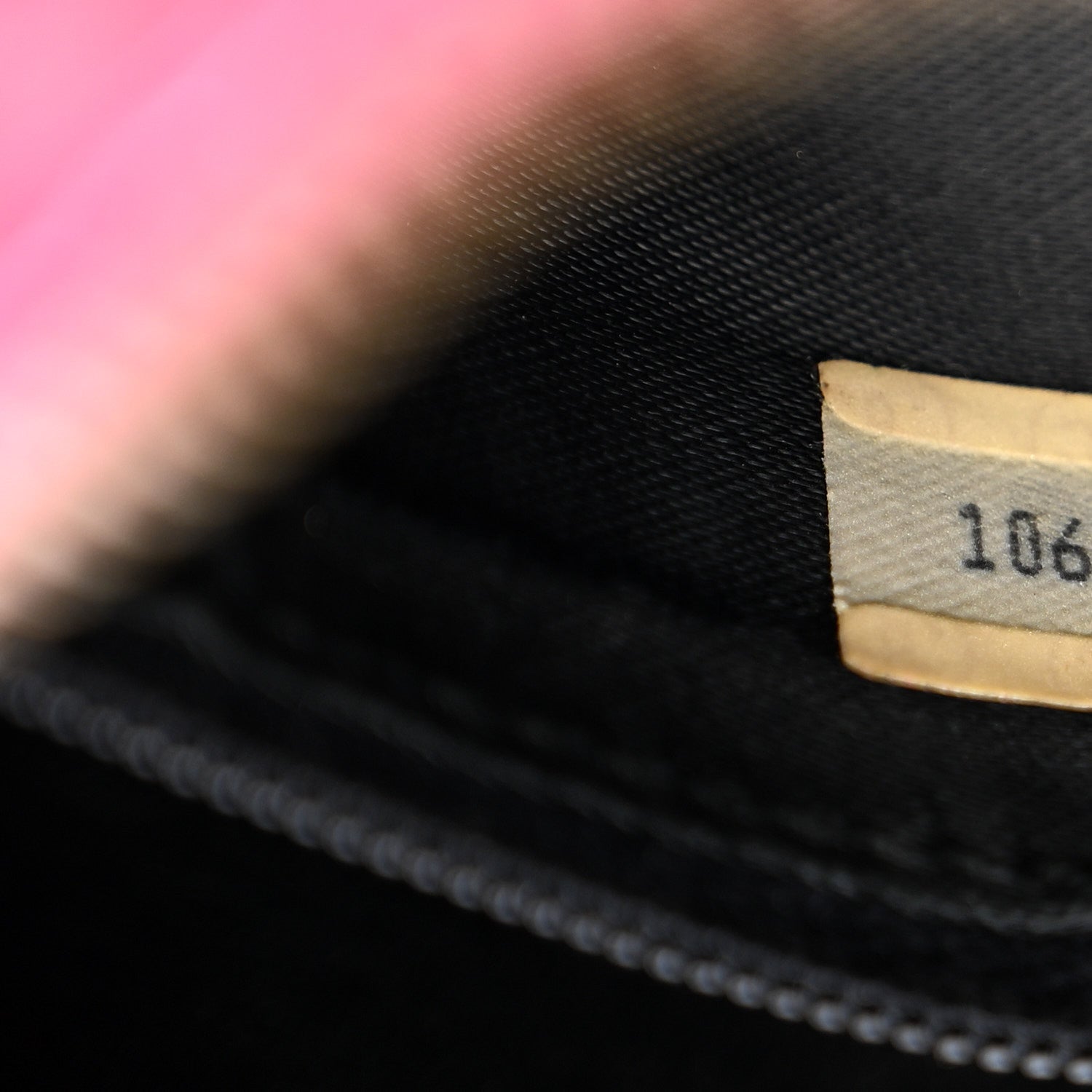 Chanel Lizard Quilted Tassel Clutch Pink 9 of 9