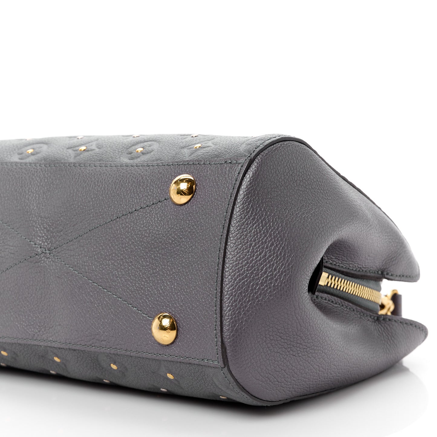 LOUIS VUITTON Empreinte Studded Montaigne BB Gris Silver