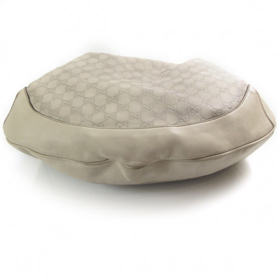 Gucci Guccissima Peggy Bamboo Top Handle Bag Ivory 4 of 11
