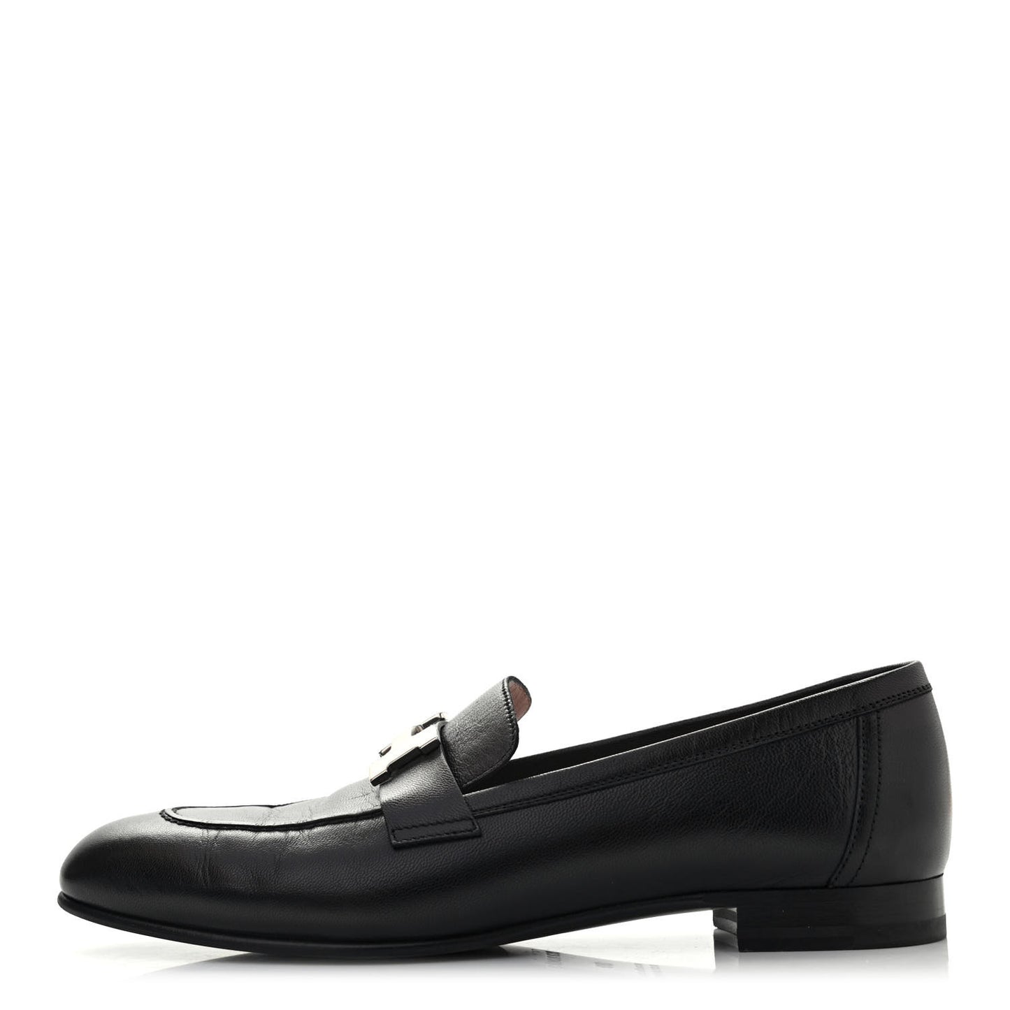 Goatskin Paris Loafers 39 Black