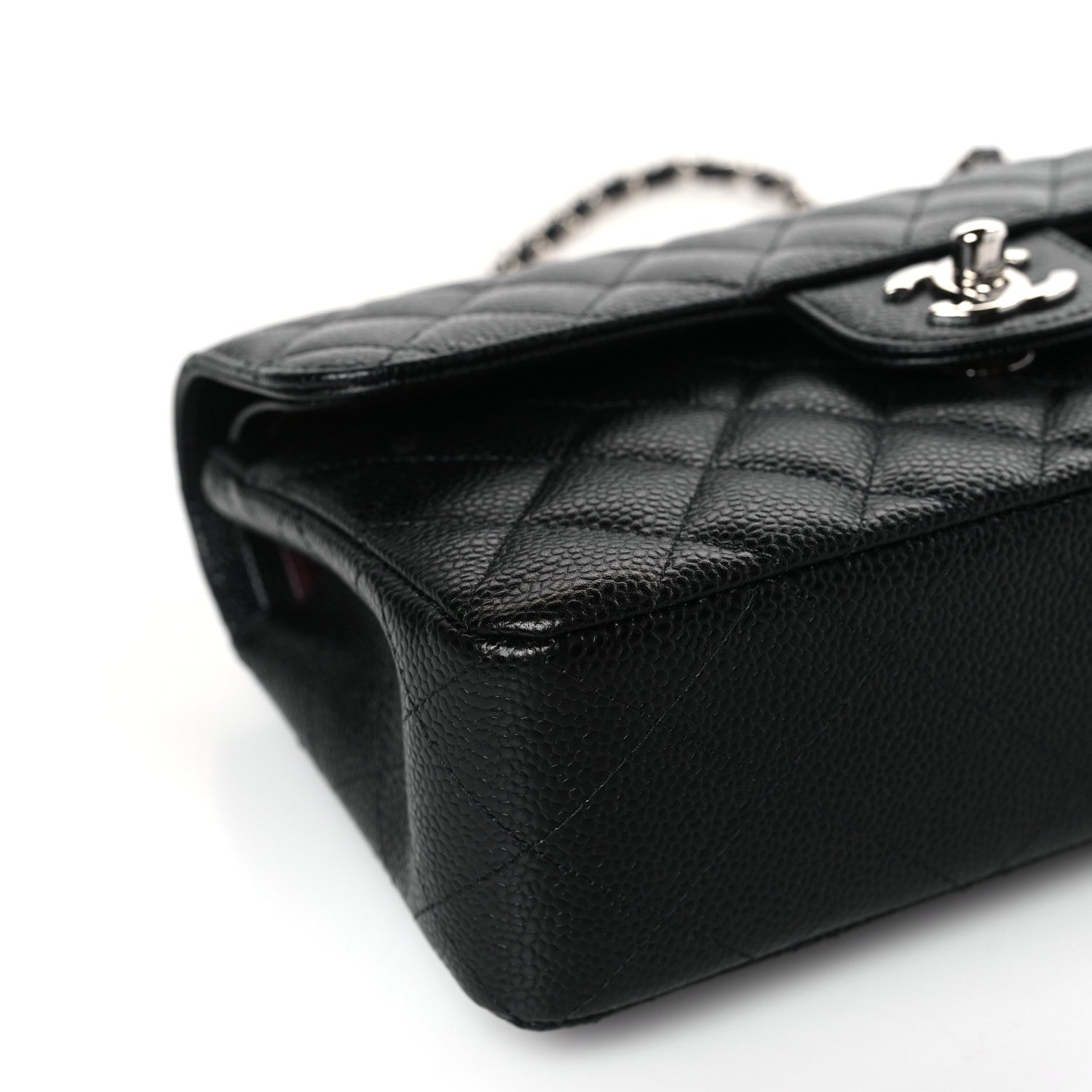 Chanel Caviar Quilted Small Double Flap Black 8 of 9