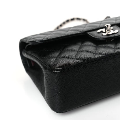 Chanel Caviar Quilted Small Double Flap Black 8 of 9