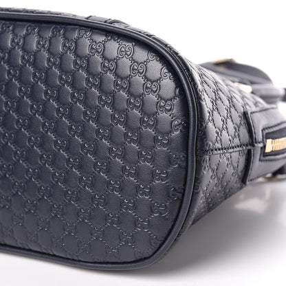 Gucci Soft Microguccissima Mini Dome Bag Blue 7 of 10