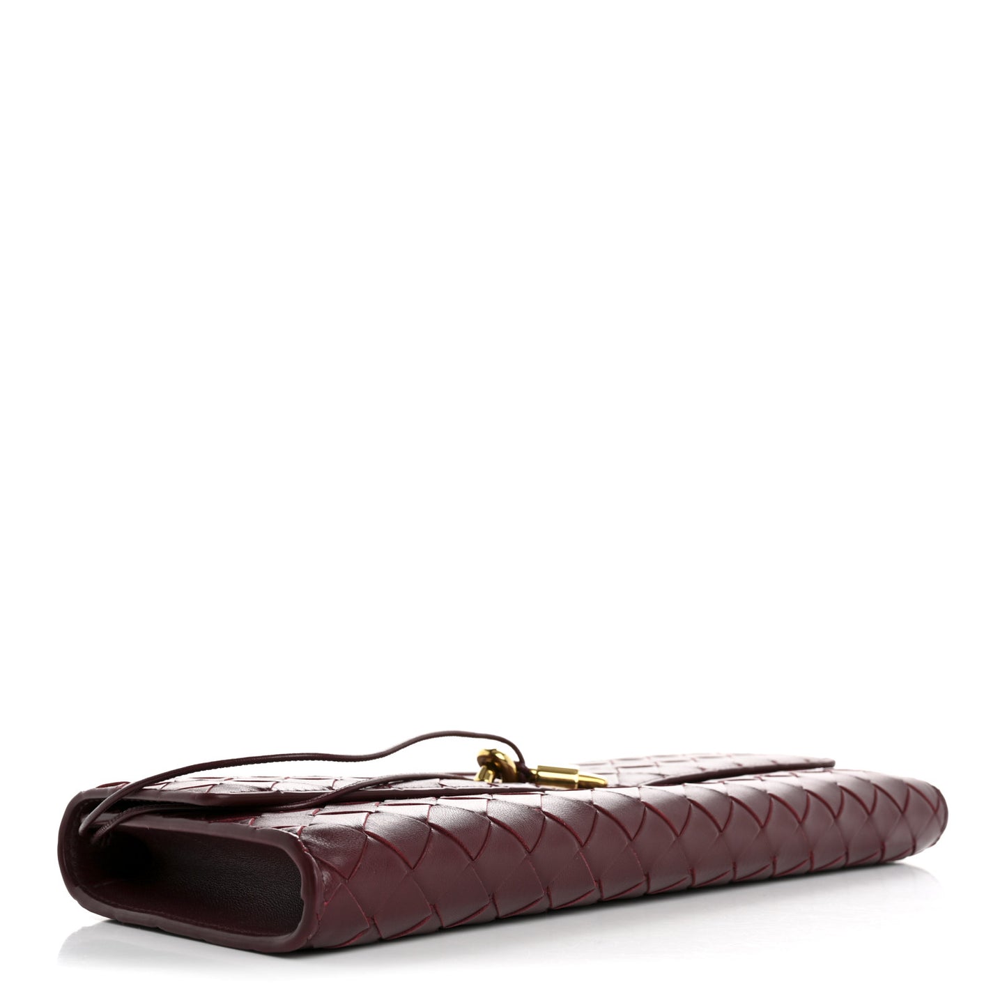 Nappa Intrecciato Long Andiamo Top Handle Clutch Barolo
