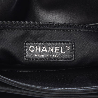 Chanel Lambskin Quilted 3 Maxi Flap Bag Black 9 of 14
