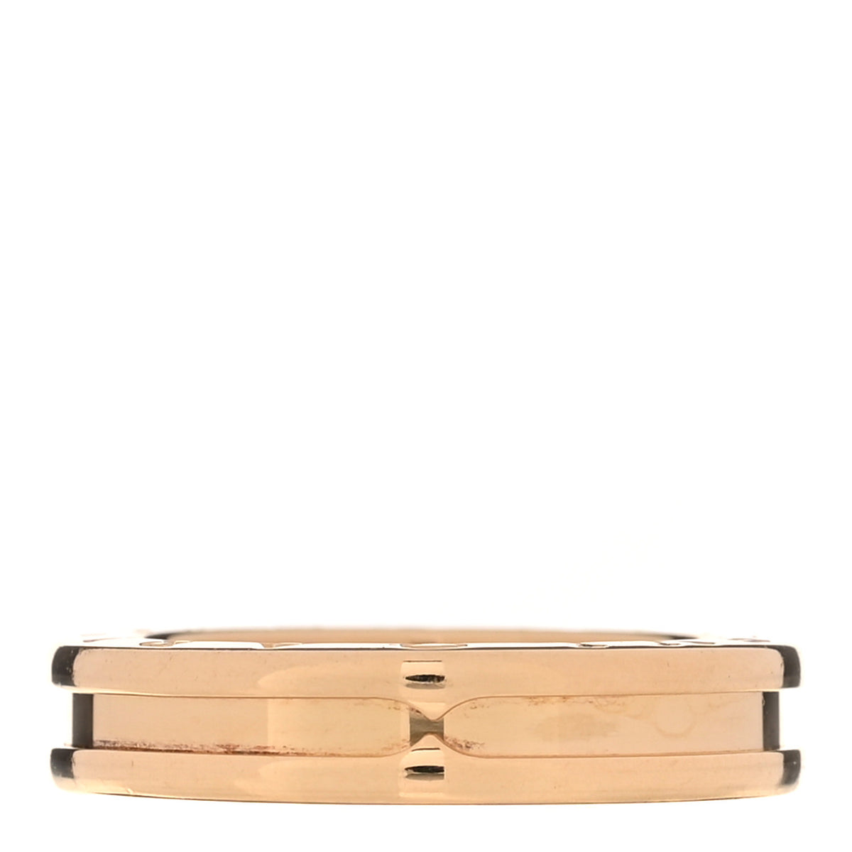 Bulgari 18K Yellow Gold B.Zero1 One-Band Ring 53 6.5 3 of 6