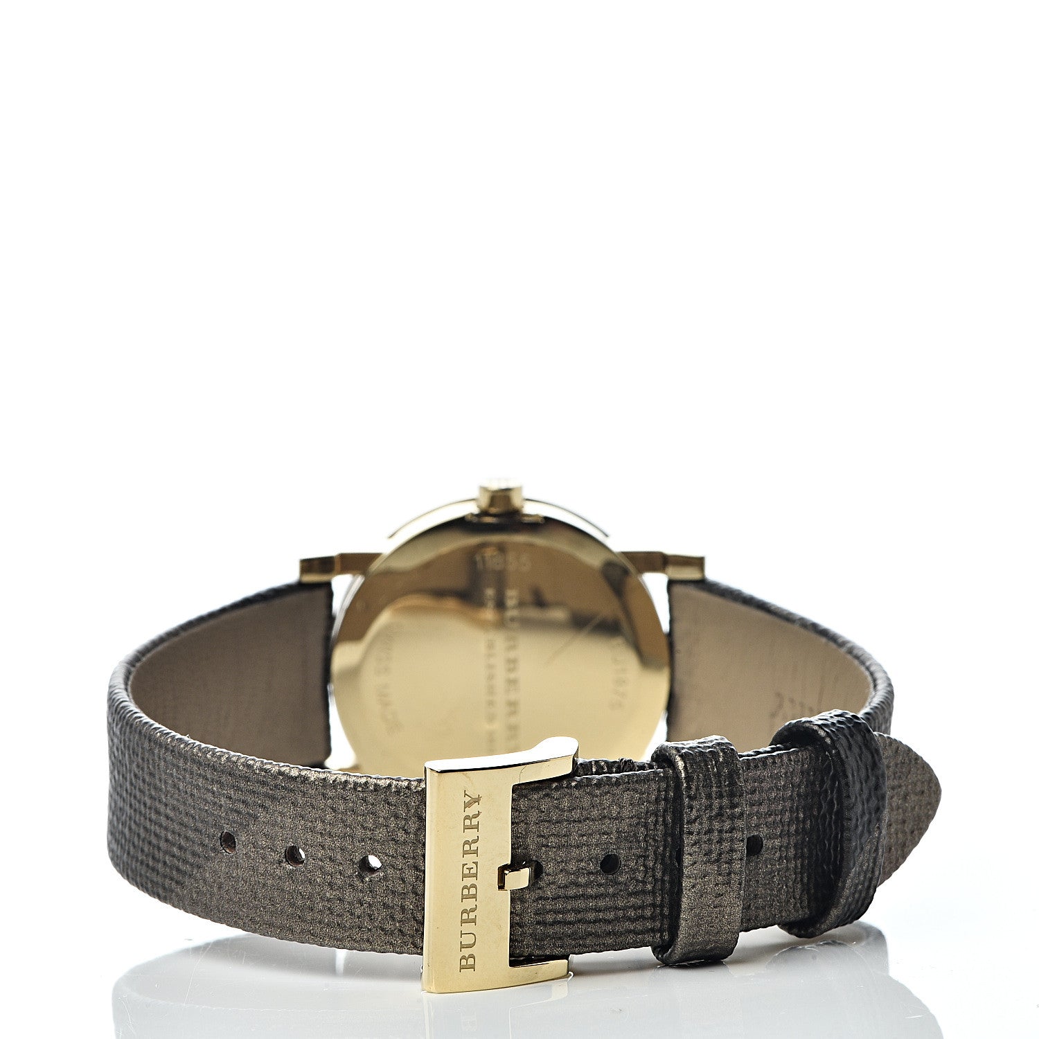 Burberry Stainless Steel Calfskin 28mm The City Quartz Watch Gold BU1875 4 of 11