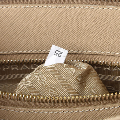 Prada Saffiano Medium Galleria Double Zip Tote Sabbia 8 of 15