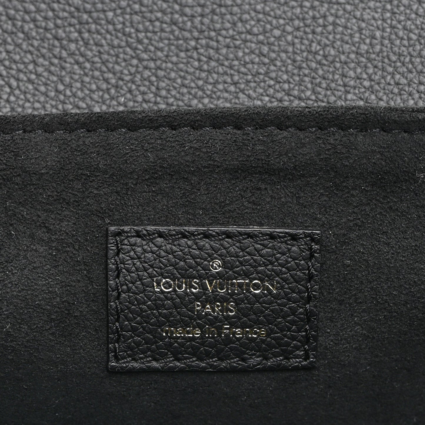 Grained Calfskin Lockme Oxford Black