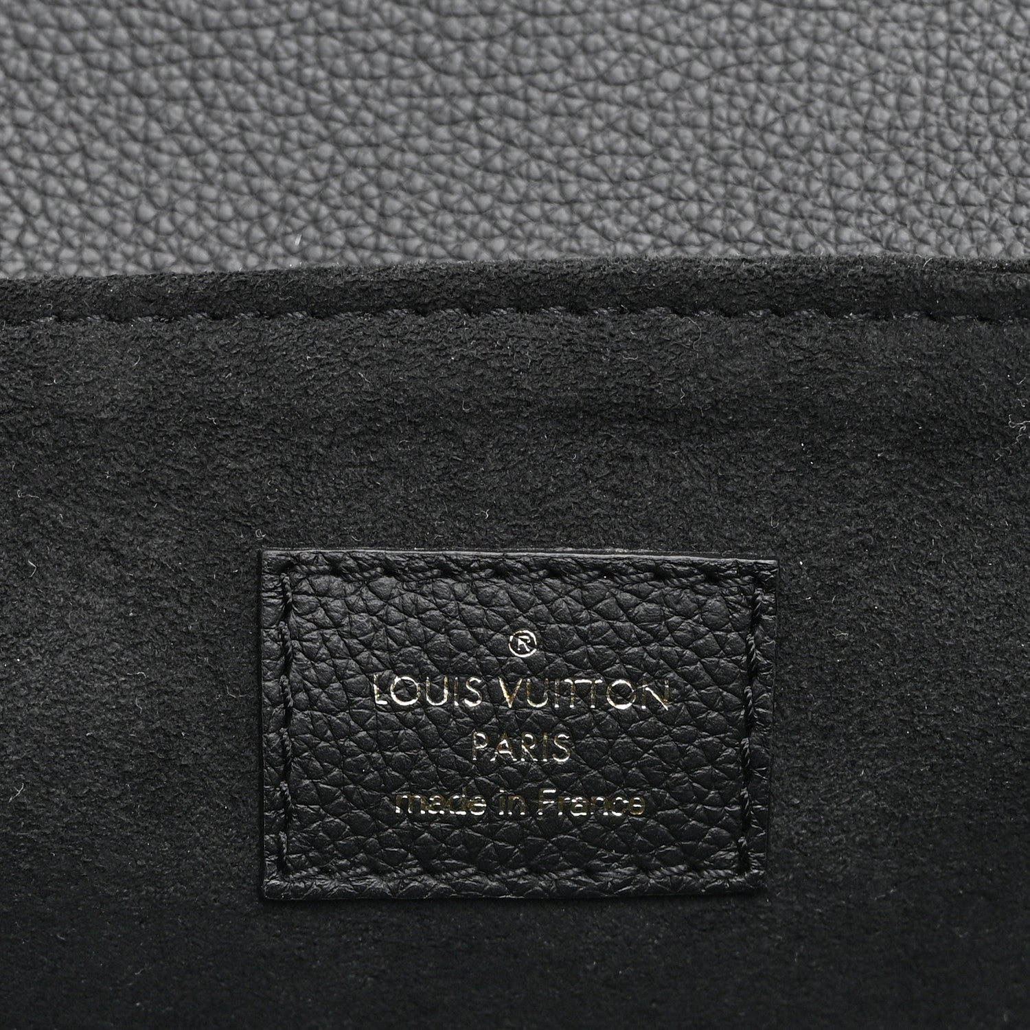 Louis Vuitton Grained Calfskin Lockme Oxford Black 6 of 10