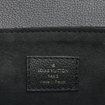 Louis Vuitton Grained Calfskin Lockme Oxford Black 6 of 10