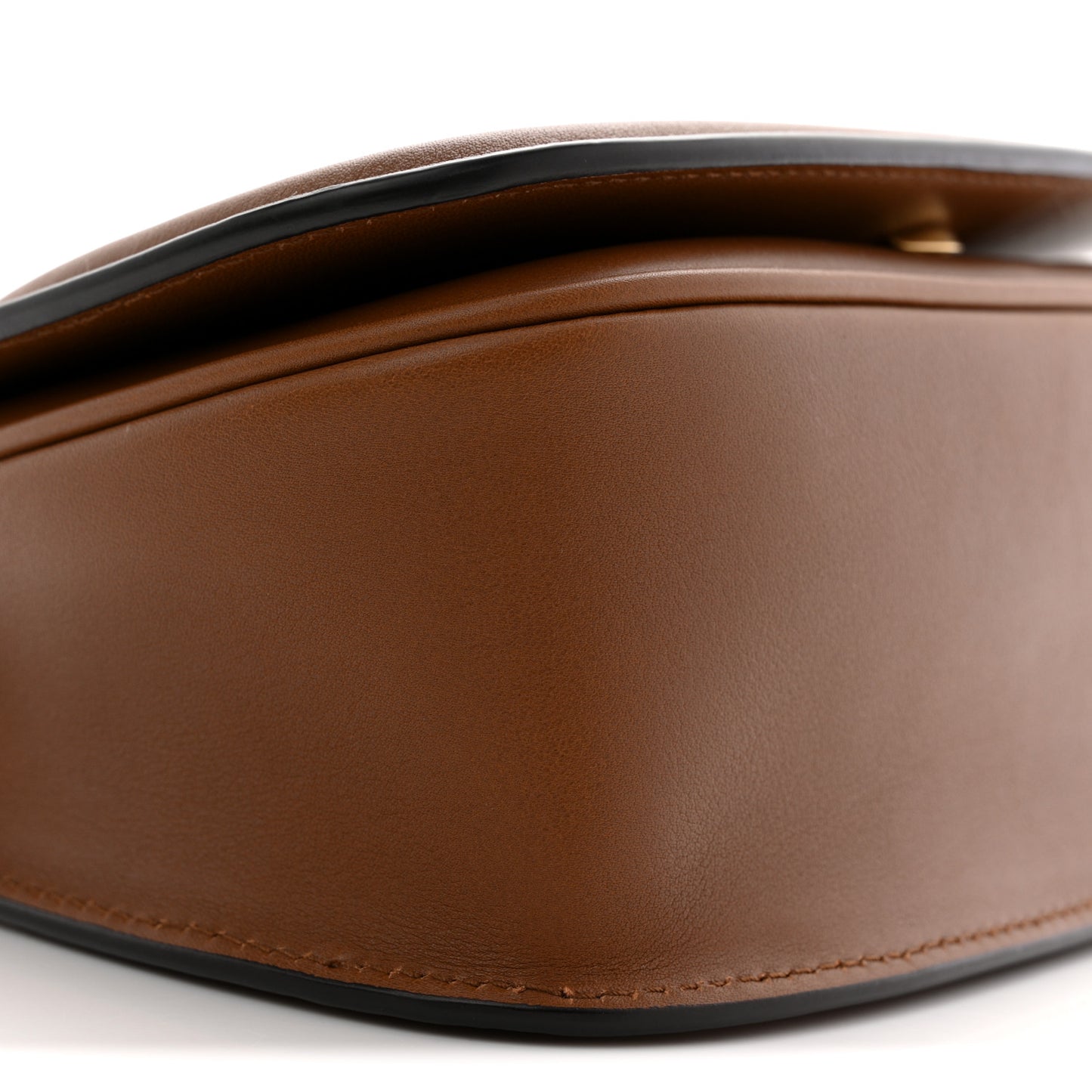 Calfskin Blondie Small Shoulder Bag Brown