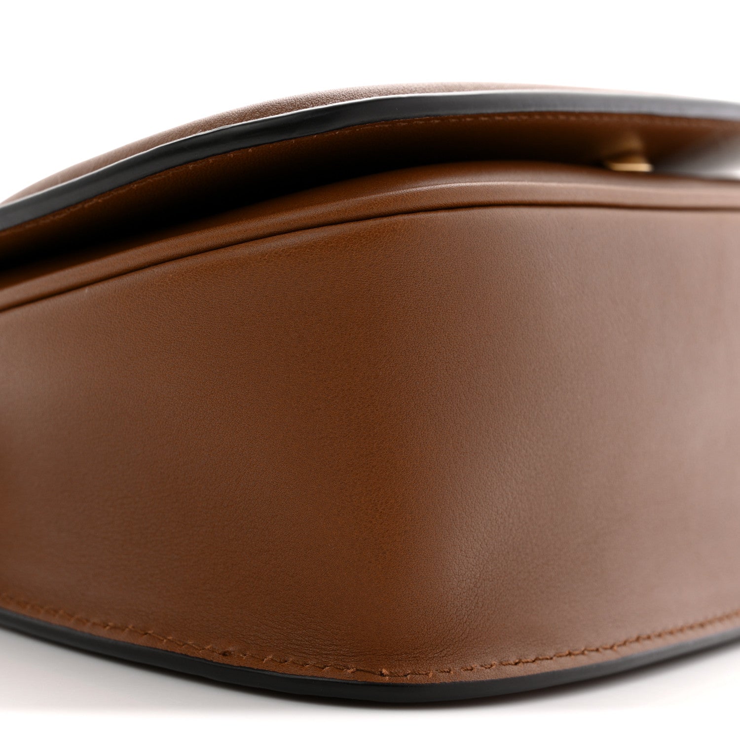 Gucci Calfskin Blondie Small Shoulder Bag Brown 9 of 10