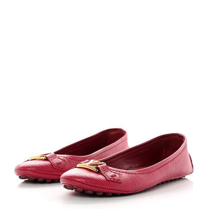 Louis Vuitton Epi Oxford Ballerina Flats 36.5 Fuchsia 3 of 10