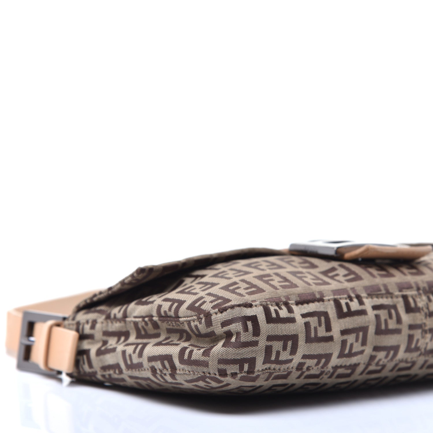 Fendi Zucchino Baguette Tan 7 of 8