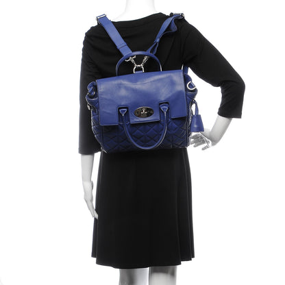 Mulberry Nappa Quilted Medium Cara Delevingne Convertible Bag Indigo 2 of 13
