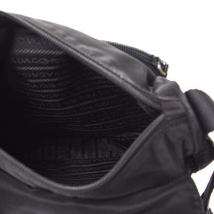 Prada Nylon Vela Messenger Black 4 of 10