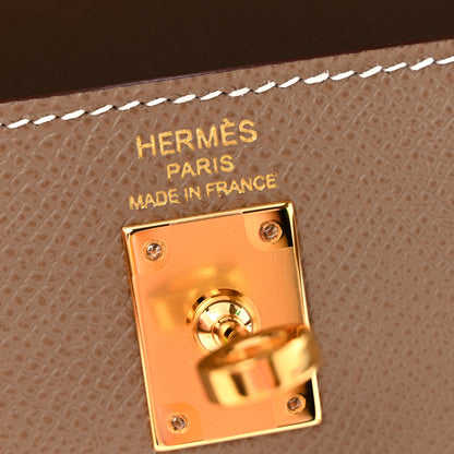 Hermes Epsom Kelly Sellier 25 Etoupe 6 of 11