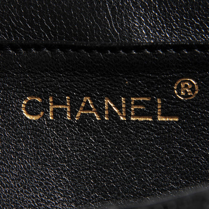 Chanel Caviar Quilted Jumbo Kelly Flap Black 9 of 10