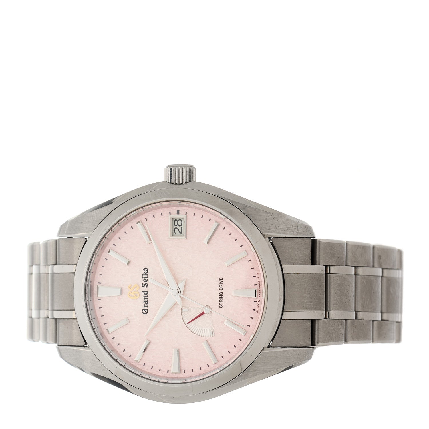 Grand Seiko Titanium 41mm Heritage Collection Automatic Watch Pink SBGA497G 3 of 5