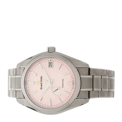 Grand Seiko Titanium 41mm Heritage Collection Automatic Watch Pink SBGA497G 3 of 5