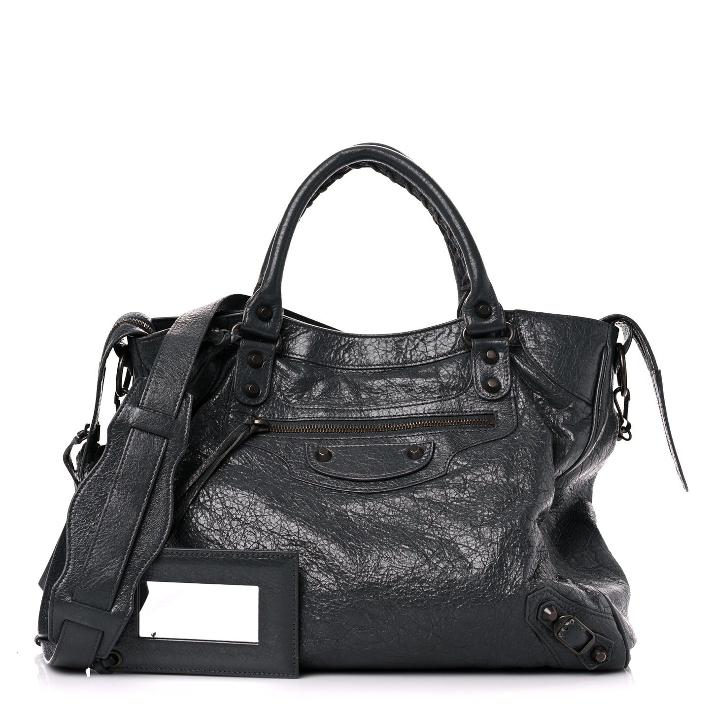 Agneau Classic Hardware Velo Gris Fossile