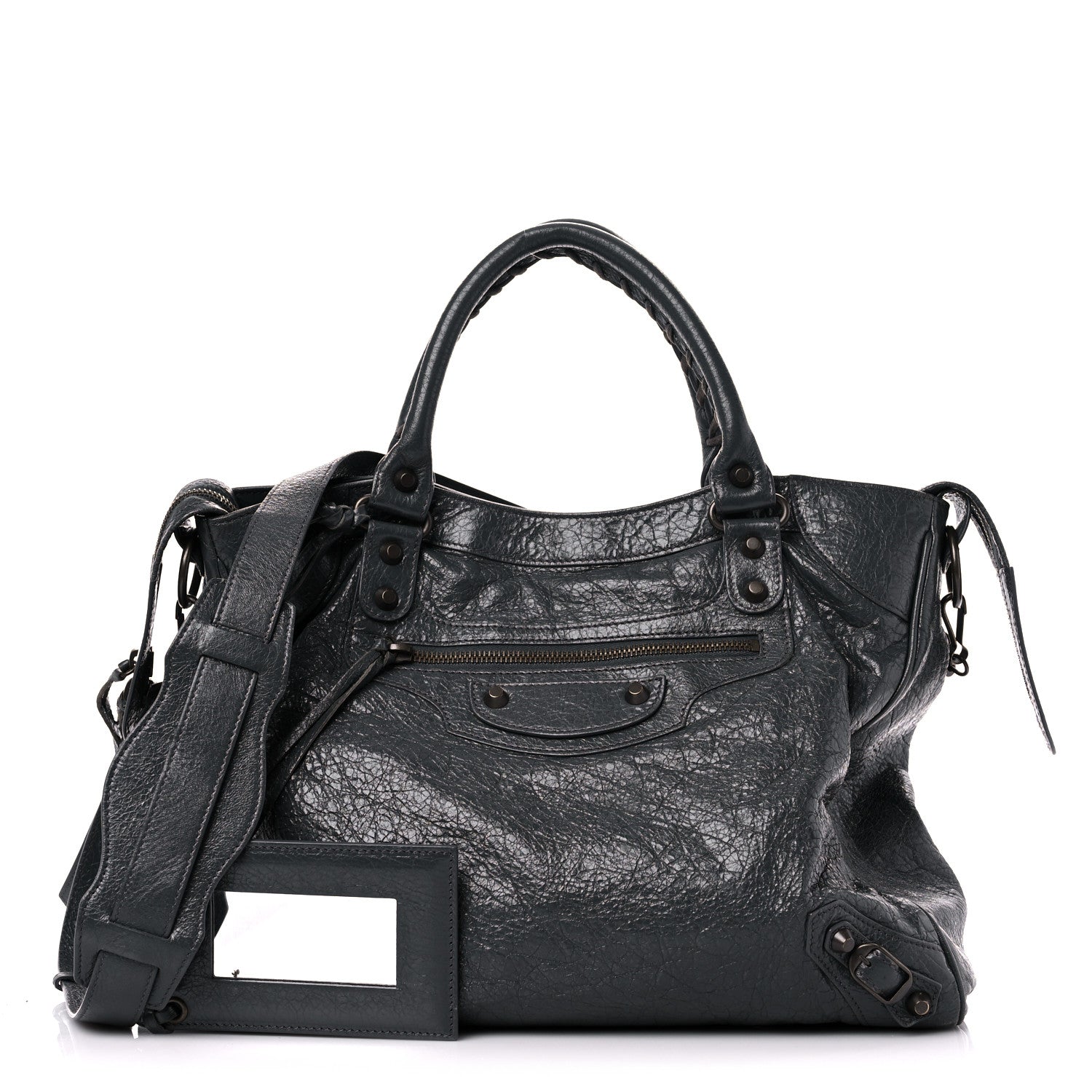Balenciaga Agneau Classic Hardware Velo Gris Fossile 1 of 19