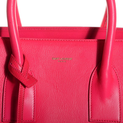 Saint Laurent Calfskin Small Sac De Jour Sugar Pink 8 of 8