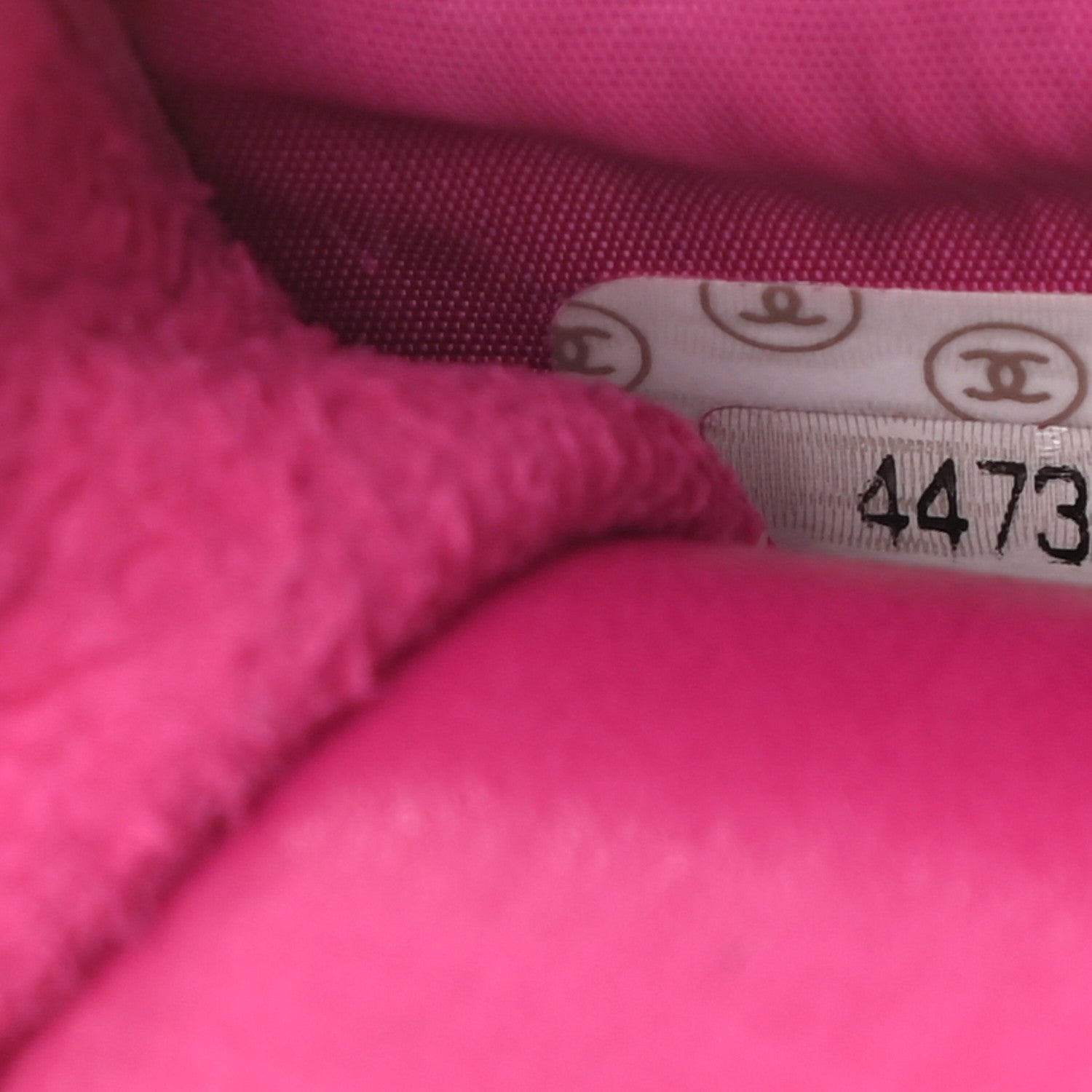 Chanel Caviar CC Phone Holder Crossbody Pink 7 of 11