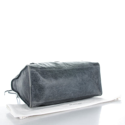 Balenciaga Agneau Rubber Covered Classic Hardware Work Anthracite 4 of 8