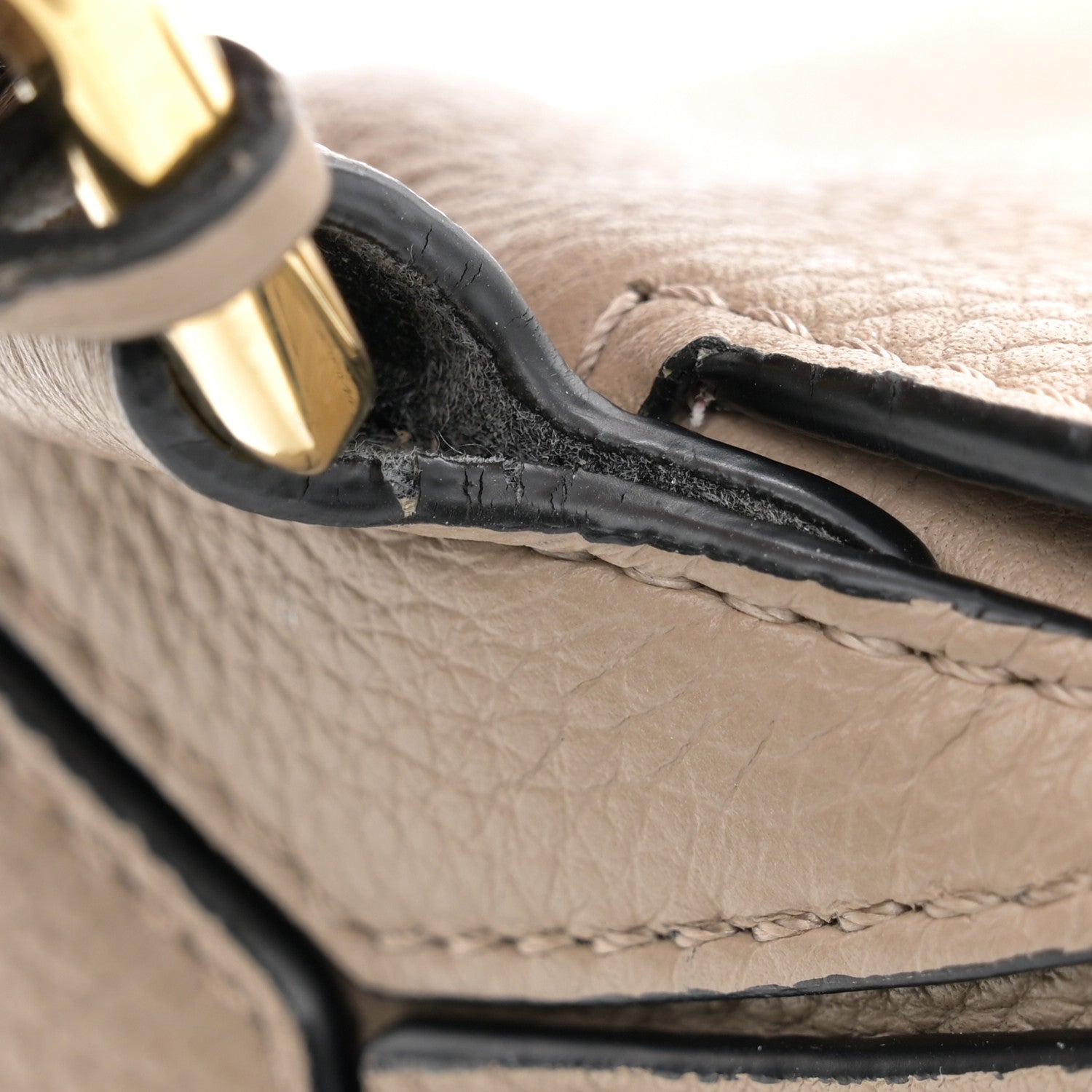 Loewe Grained Calfskin Puzzle Bag Mink 18 of 19