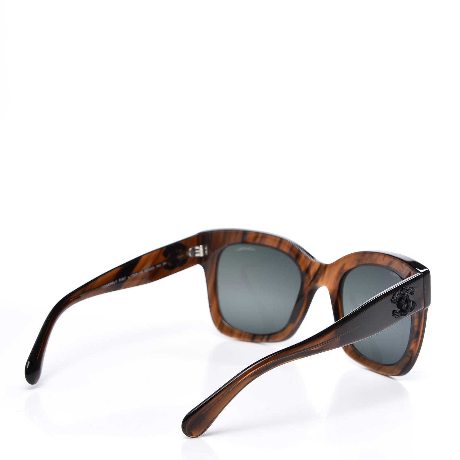Chanel Mirror CC Sunglasses 5357 Brown 4 of 9