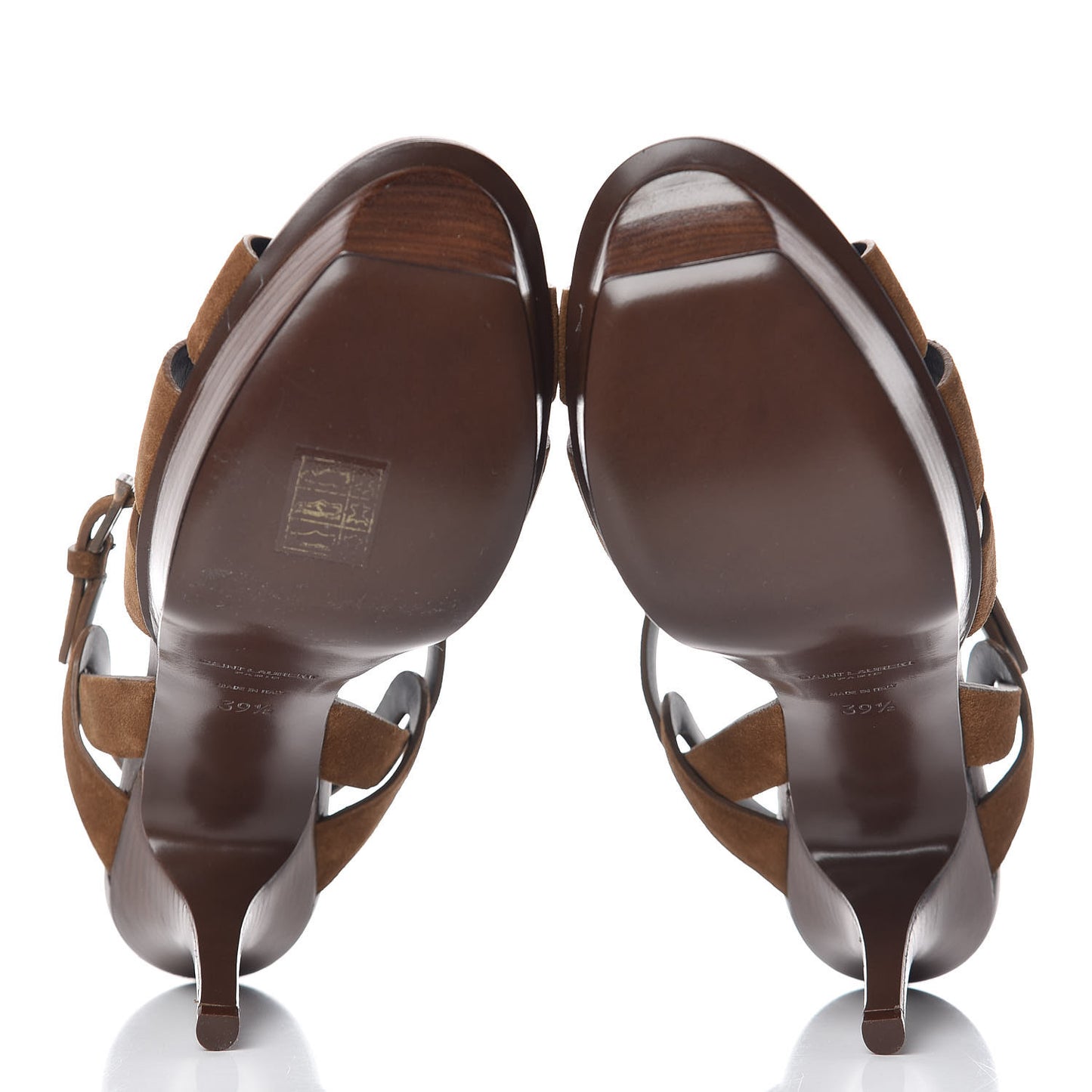 Suede Tribute 75 Platform Sandals 39.5 Land