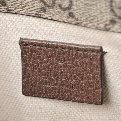 Gucci GG Supreme Monogram Neo Vintage Web Belt Bag Brown 6 of 7