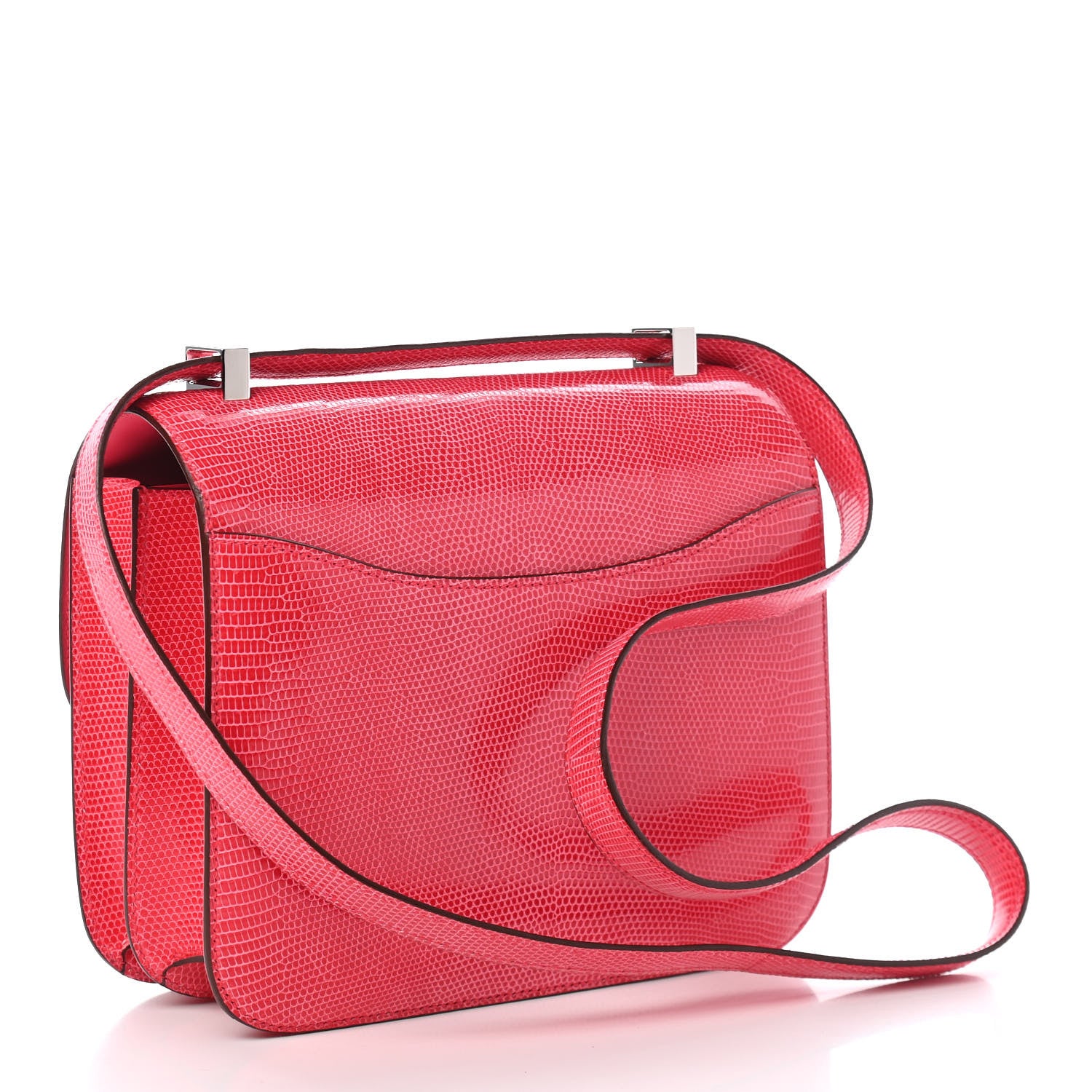 Hermes Niloticus Lizard Constance 24 Rose Extreme 2 of 9