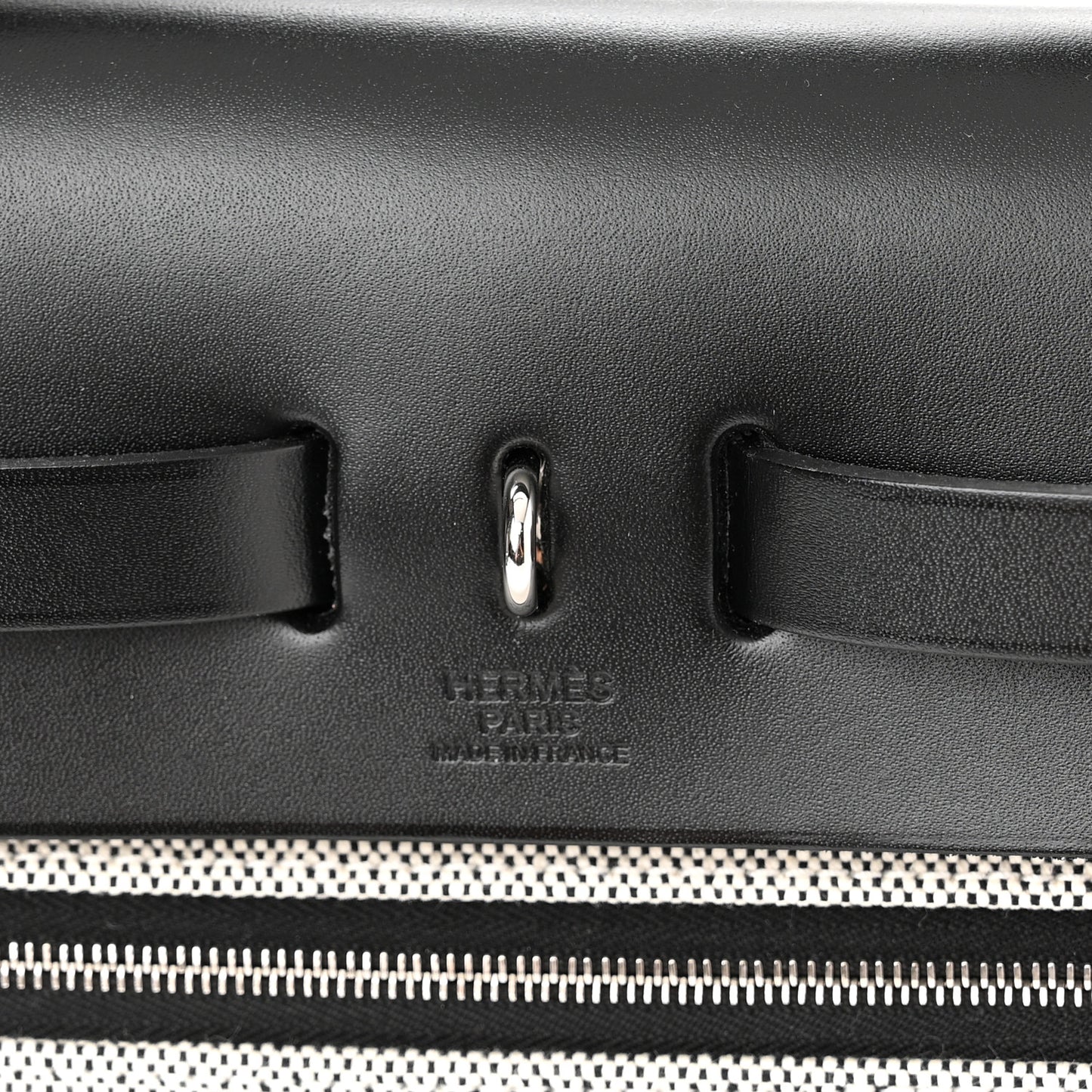 Toile H Berline Vache Hunter Herbag Zip PM 31 Black Ecru
