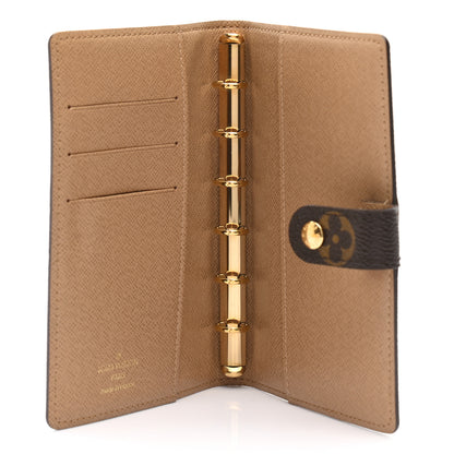 Louis Vuitton Monogram Complice Trunks and Bags Small Ring Agenda Cover Beige 5 of 7
