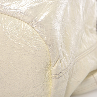 Givenchy Crinkled Patent Large Nightingale White 15 of 15