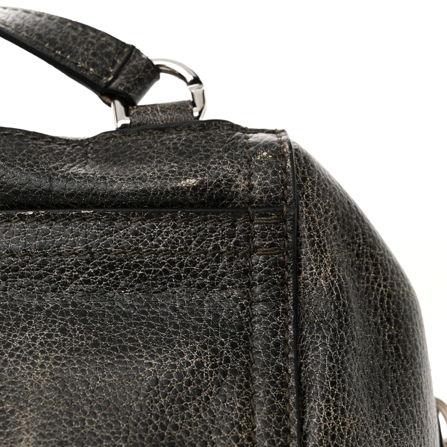 Givenchy Aged Calfskin Small Pandora Mens Crossbody Black Grey 12 of 12