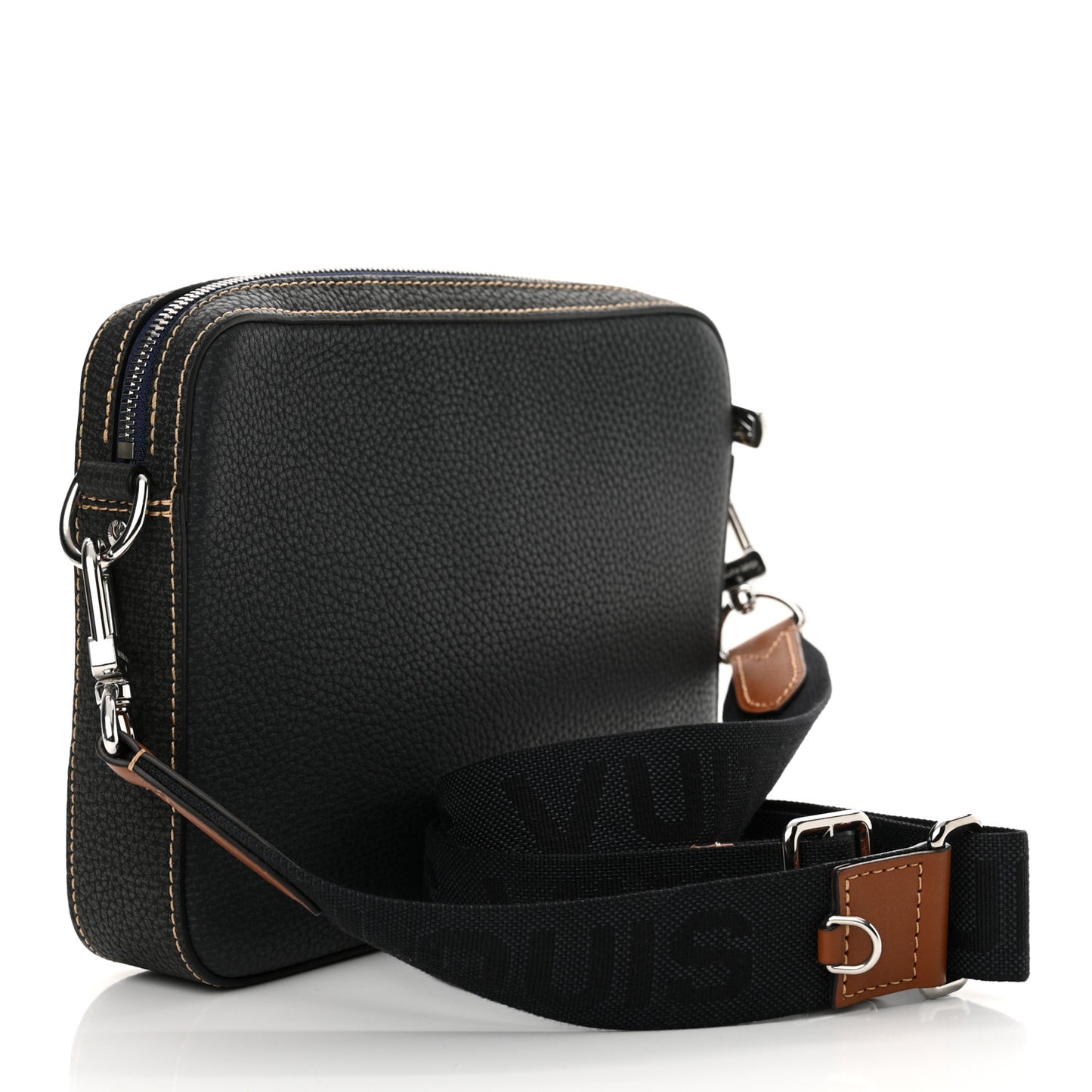 Taurillon Trio Messenger Denim Blue