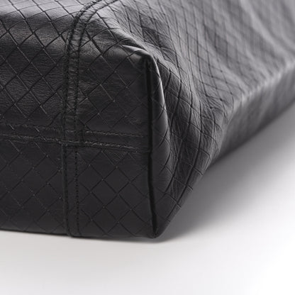 Bottega Veneta Calfskin Intrecciomirage Antique Tote Black 10 of 10