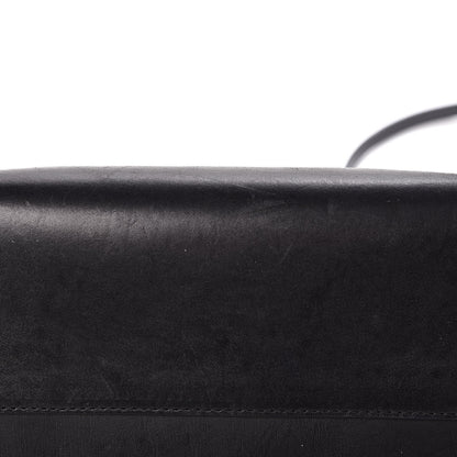 Mansur Gavriel Vegetable Tanned Calfskin Bucket Bag Black Royal 12 of 17