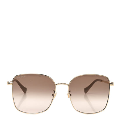 Gucci Square Frame GG1146SK Sunglasses Gold 2 of 7