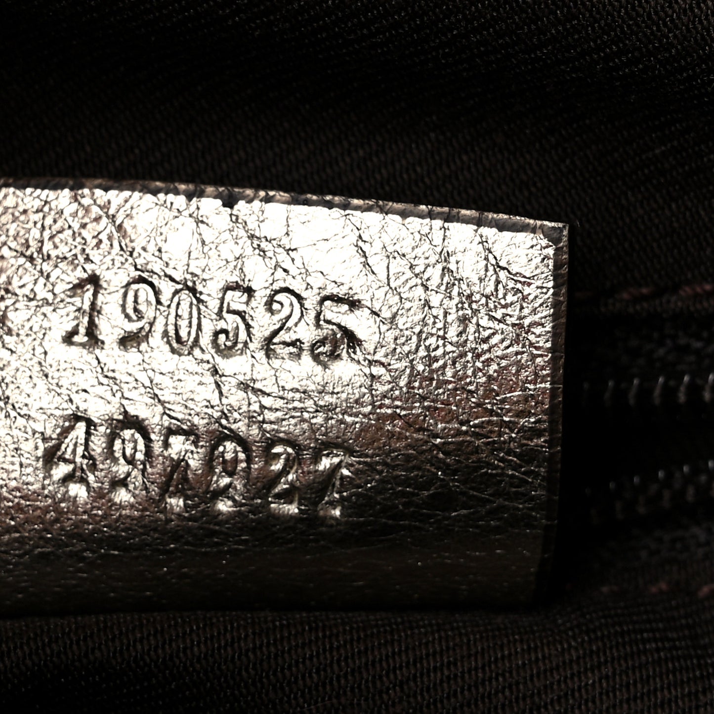 Monogram Medium D Gold Ring Hobo Gold